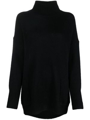 360Cashmere cashmere roll-neck jumper - Black