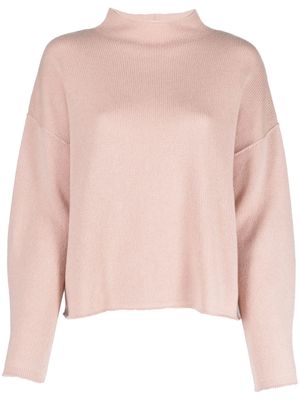 360Cashmere high-neck cashmere jumper - Pink