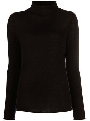 360Cashmere turtle neck cashmere jumper - Black