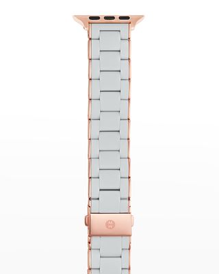38/40mm Silicone-Wrapped Bracelet Band for Apple Watch