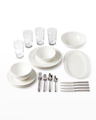38-Piece Wickford Dinnerware Set