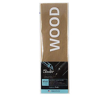 3Doodler Wood Plastic Natural Filament Refill P ack