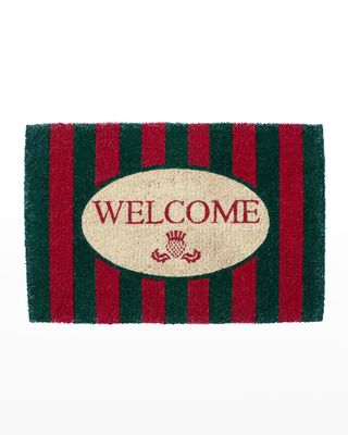 3ft Awning Stripe Welcome Mat