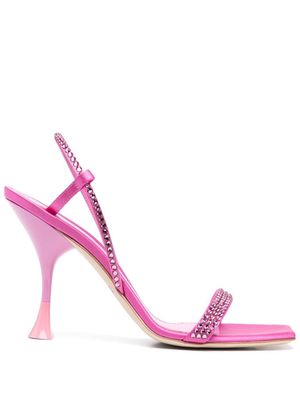 3juin Eloise crystal-embellishment sandals - Pink
