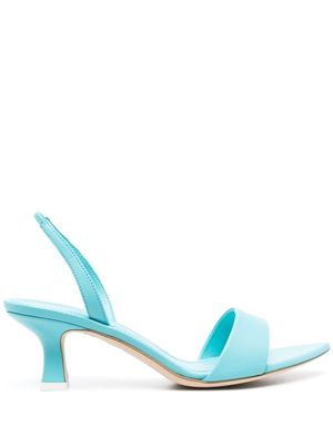 3juin slip-on 70mm pointed-toe sandals - Blue