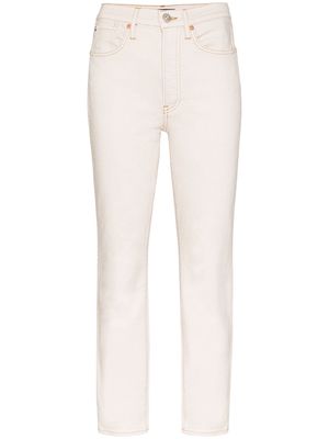 3x1 Claudia high-waisted jeans - White