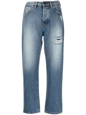 3x1 cropped flare jeans - Blue