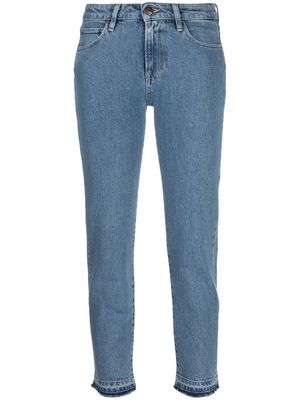 3x1 cropped slim-cut jeans - Blue
