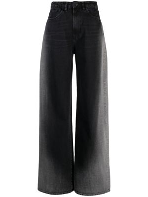 3x1 Flip high-rise wide-leg jeans - Black