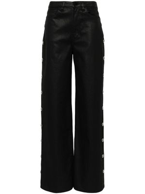 3x1 Flip Jean high-rise wide-leg jeans - Black