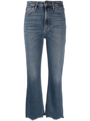 3x1 high-rise bootcut jeans - Blue