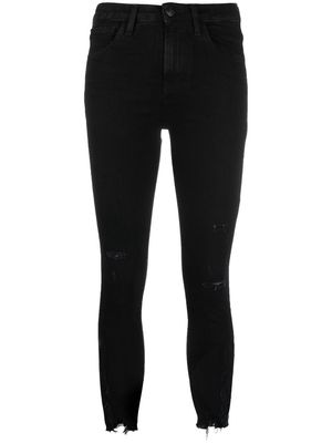 3x1 high-rise skinny-cut jeans - Black
