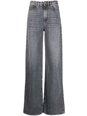 3x1 high-rise wide-leg jeans - Grey