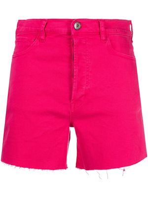 3x1 high-waisted denim shorts - Pink
