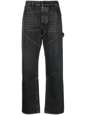 3x1 high-waisted oversize boyfriend jeans - Black