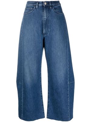 3x1 high-waisted wide-leg jeans - Blue