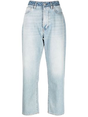 3x1 low-rise straight-leg jeans - Blue