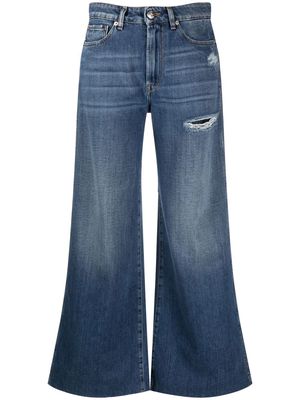 3x1 mid-rise flared-leg jeans - Blue