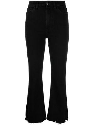 3x1 slim-cut cropped jeans - Black