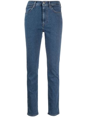 3x1 Straight Authentic high-rise slim-cut jeans - Blue