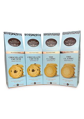 4-Pack of Traditional & Chocolate Crunch Gluten Free Shortbread