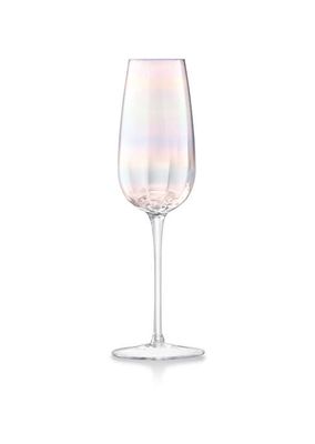 4-Piece Pearl Champagne Glass Flutes