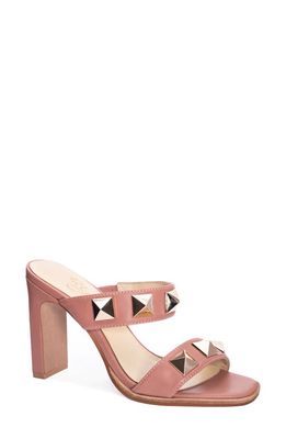 42 Gold Lara Leather Sandal in Rose