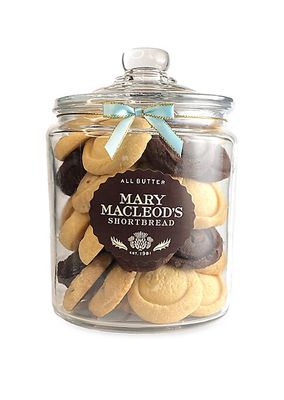 42-Piece Assorted All-Butter Shortbread Cookies in Signature Glass Jar