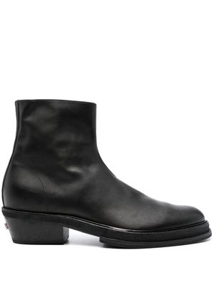 424 Cuban-heel ankle boots - Black