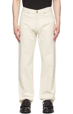 424 Off-White Denim Jeans