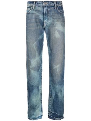 424 straight-leg bleached jeans - Blue