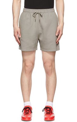 424 Taupe Cotton Shorts