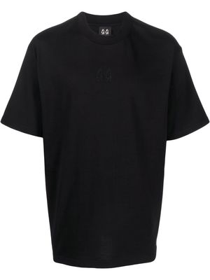 44 LABEL GROUP 44 Flare logo-print T-shirt - Black