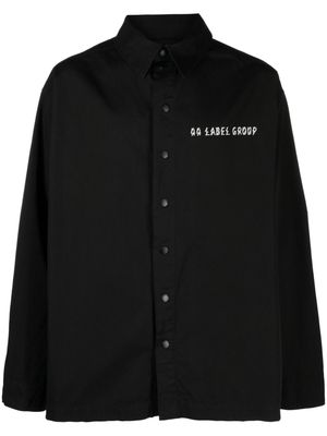 44 LABEL GROUP Continuum Fellow cotton shirt - Black