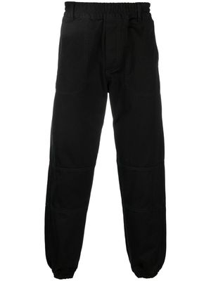 44 LABEL GROUP cotton track pants - Black