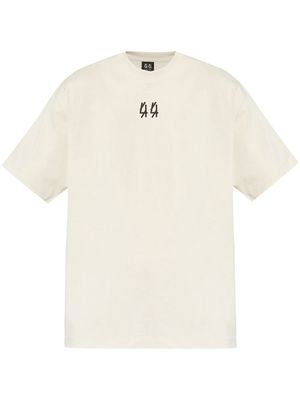 44 LABEL GROUP Crinkle T-shirt - White