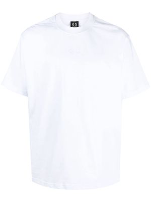 44 LABEL GROUP embroidered-logo short-sleeve T-shirt - White
