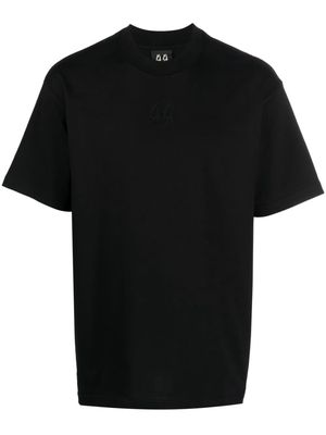 44 LABEL GROUP embroidered-logo T-shirt - Black