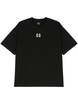 44 LABEL GROUP Four Four cotton T-shirt - Black