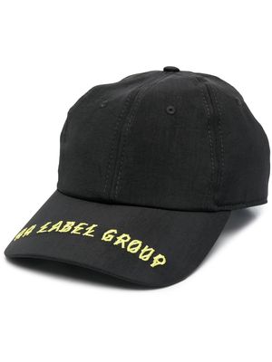 44 LABEL GROUP Full of Fire embroidered cap - Black