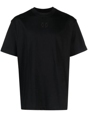 44 LABEL GROUP Gaffer logo-embroidered T-shirt - Black