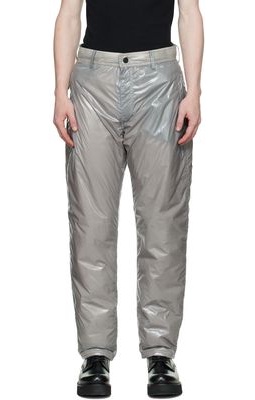44 Label Group Grey Blow Out Trousers
