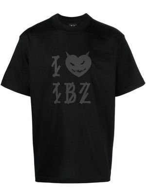 44 LABEL GROUP I Love Ibiza logo-print T-shirt - Black