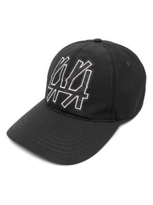 44 LABEL GROUP logo-patch baseball cap - Black