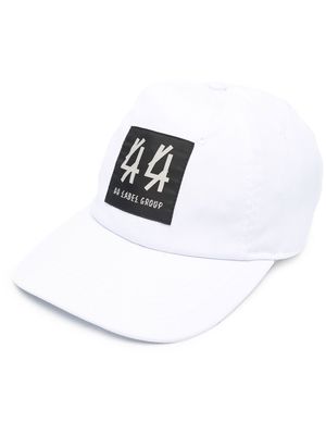 44 LABEL GROUP logo-patch baseball cap - White