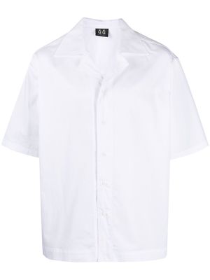 44 LABEL GROUP logo-print bowling shirt - White