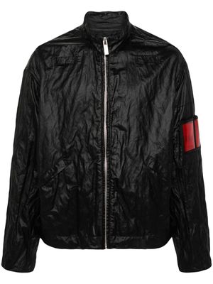 44 LABEL GROUP Stress crinkled jacket - Black