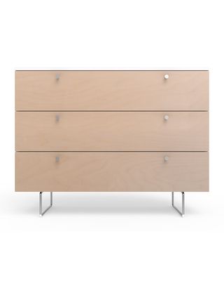 45" Alto Dresser, White/Birch