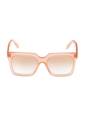 49MM Round Cat Eye Sunglasses