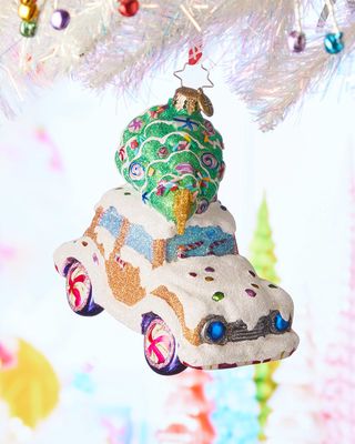 5.25" Candy Tree Delivery Christmas Ornament